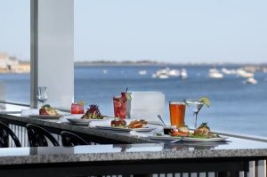 outdoor eating connecticut spots restaurant madison shoreline wharf views hotel beach