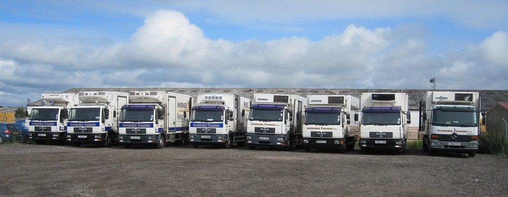 Commerical truck fleet