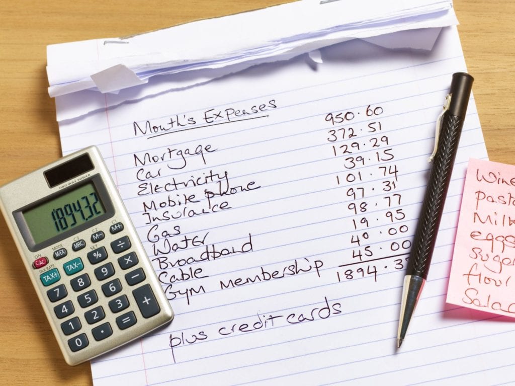 Creating a budget