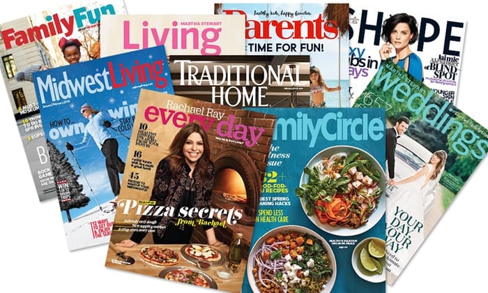 Magazine subscriptions