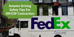 Read more about the article Autumn Driving Safety Tips for ISP/CSP Contractors