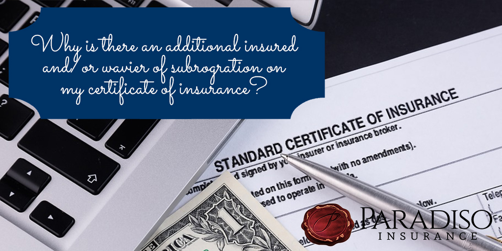 Understanding Additional Insureds and Waiver of