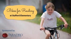 Read more about the article Bikes for Reading at Stafford Elementary